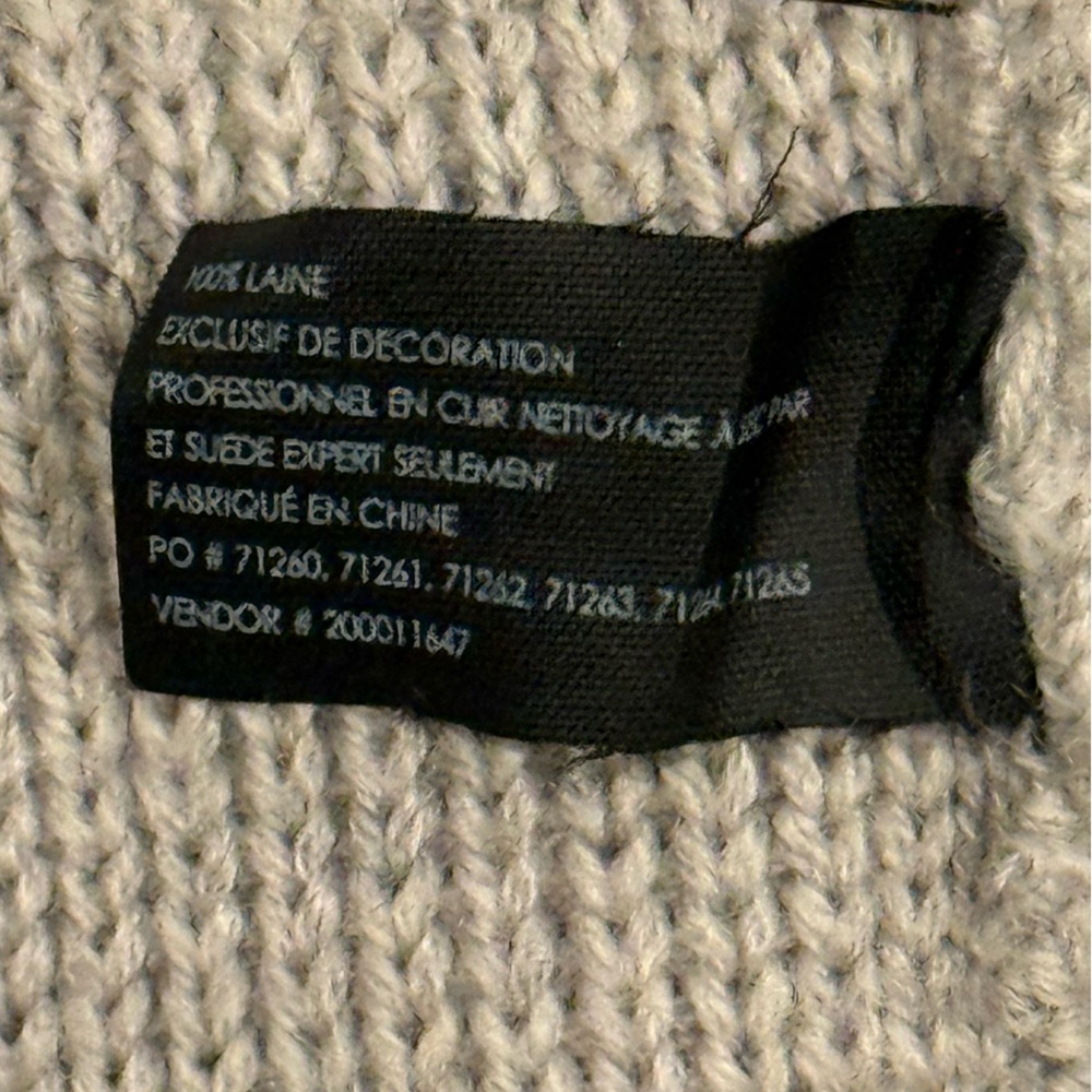 Club Monaco Gray Ribbed Knit Sweater - Picture 7 of 7